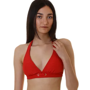 Cherry Beach Swim Halter Cherry
