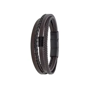 Polo Exchange Men Bracelet St46-Dsc0173 Coffee