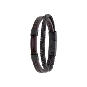 Polo Exchange Men Bracelet St46-Dsc0172 Coffee