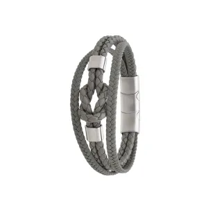 Polo Exchange Men Bracelet St46-Dsc0143 Grey