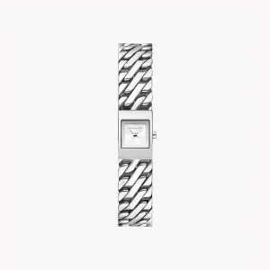 Michael Kors Darrington Two-Hand Stainless Steel Silver Watch
