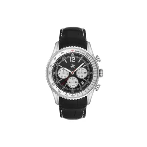 Beverly Hills Leather Black Watch For Him Bp3723X.351