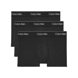 Calvin Klein 3Pack Icon Cotton Stretch Low Rise Trunk Black