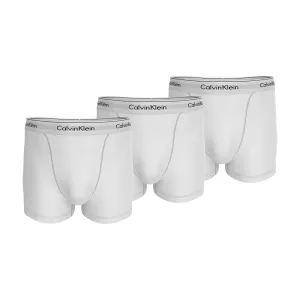 Calvin Klein 3Pack Icon Cotton Stretch Relaxed Trunk White
