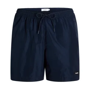 Calvin Klein Medium Drawstring Swim Shorts Ck Essentials Navy Blue