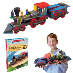 Sassi Travel Learn And Explore 3D Locomotive-12P