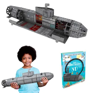 Sassi Voyage, Decouvre, Explore. Le Sous-Marin 3D-12P