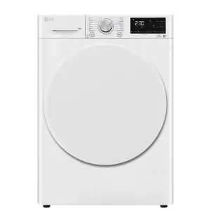 LG  Dryer, 9 Kg, White, Dual Inverter Heat Pump