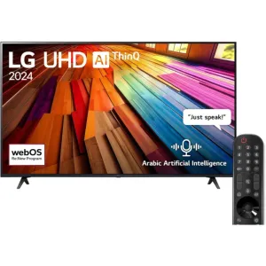 LG 75-Inch Uhd Ut80 4K Smart Tv Ai Magic Remote, Hdr10 Webos24