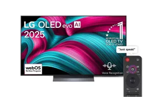 LG 55 Inch Oled Evo Ai C5 4K 144Hz Smart Tv Ai Magic Remote Webos25 2025