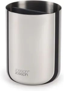 Joseph Joseph EasyStore Luxe Stainless-Steel Toothbrush Caddy