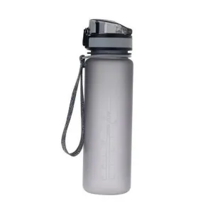 Uzspace Plastic Water Bottle Colorful Frosted 800Ml Tritan BPA Free #3053 Grey.