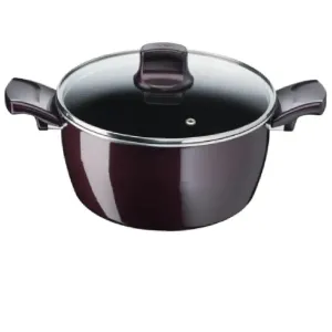 Tefal, Resist Intense - Stewpot 30cm + Glass Lid