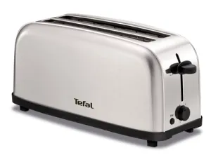 Tefal, Equinox 2 - 1400W - Two Long Slots - Stainless Steel