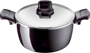 Tefal, Resist Intense - Stewpot 22cm + Glass Lid