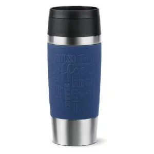 Tefal, Mug de voyage Classic 0.36 L Dark Blue Silicone Sleeve