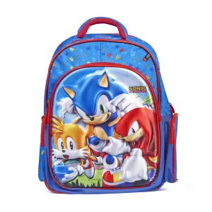 Sonic Backpack Set 18" W/Lunch Bag, Pencil Case