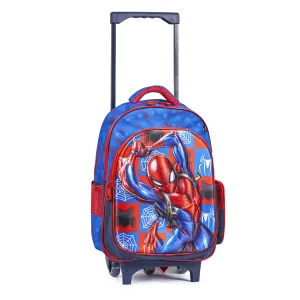 Spiderman Trolley Set 18" W/Lunch Bag, Pencil Case