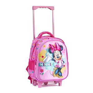 Minnie Trolley Set 18" W/Lunch Bag, Pencil Case