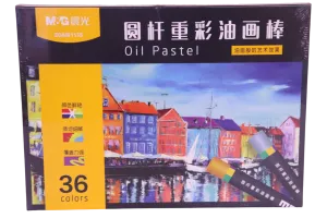 M&G Chenguang Set Of Heavy Color Stick Oil Painting Stick 36Colors