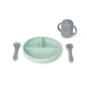 Saro Baby Food & Fun feeding set- Green