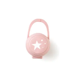 Saro Baby Star Pacifier case- Pink
