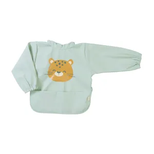 Saro Baby Jungle Cheetah Waterproof Bib-