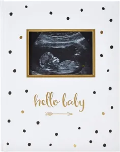 Pearhead Babybook Black & Gold