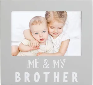 Pearhead Me And My Brother Sentiment Frame Grey (40377)
