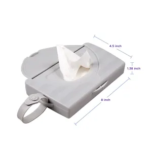 Ubbi On The Go Wipes Dispenser Grey