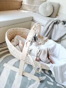 Childhome Bundle Moses Basket Plus Mattress