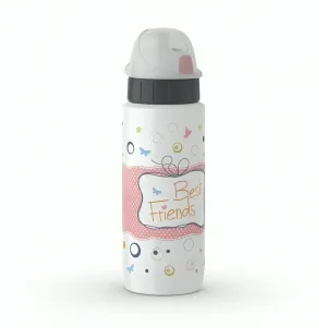  Drink2Go Light Steel - Decor Best Friends 0,6L White