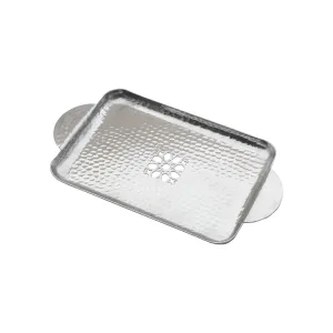 Moucharabieh Rectangle Tray With Handle - Medium