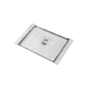 Two Coffee Cups Aluminium Tray - Small