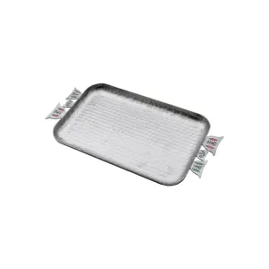 Coffee Cups Handle Aluminium Tray - Small