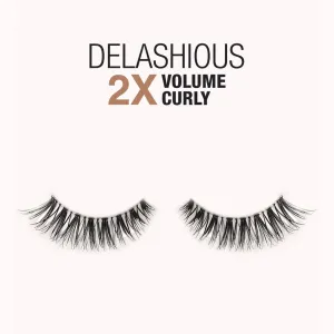 Delashious 2X Volume-Curly False Eyelashes