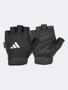 Adidas Accessories Essential Adjustable XL Unisex Fitness Gloves Black/White