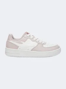 Erke Skateboard Women Lifestyle Sneakerwhite/Grey/Pink