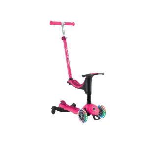 Globber Go Up Sporty Lights 360آ° Fushia Scooter