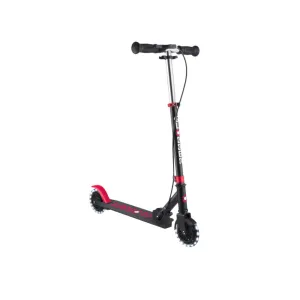 Globber Flow Element Junior Lights Black Pink Foldable Scooter