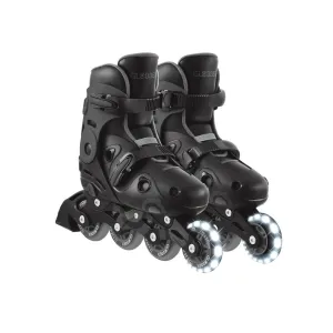 Globber Go Skates Lights Grey Inline Rollers
