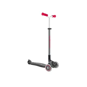 Globber Master Lights 3-wheel light-up Red Black Scooter