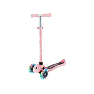 Globber Primo Lights 3 Wheel Light-Up Pastel Pink Scooter