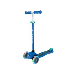 Globber Primo Lights 3 Wheel Light-Up Navy Blue Scooter