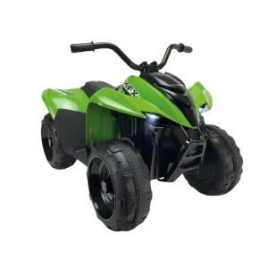 Kawasaki KFX90 Green Electric Quad Ride On