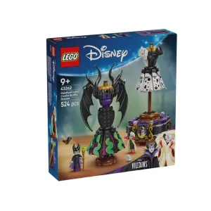 Lego Disney Maleficent & Cruella De Vil Dresses Set