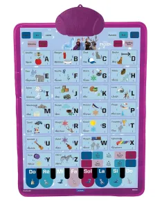 Frozen Bilingual Talking Educational Poster