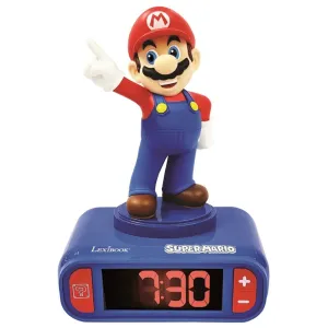 3D Digital Alarm Clock Super Mario