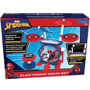 Lexibook Spider-Man Electronic Luminous Drums Set