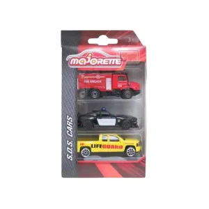 Majorette SOS Three Car Set